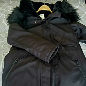 S13 black Puffer Jacket